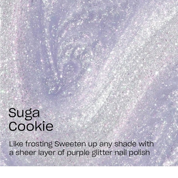 OPI Nail Lacquer in Suga Cookie Iridescent Glitter Pink - Picture 3 of 4